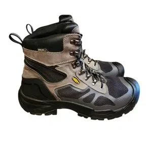 Keen Black and Gray Hiking Boots with Rubber Steel Toe Cap Sz 13D Keen | Shoes | Keen Black And Gray Hiking Boots With Rubber  main image 2